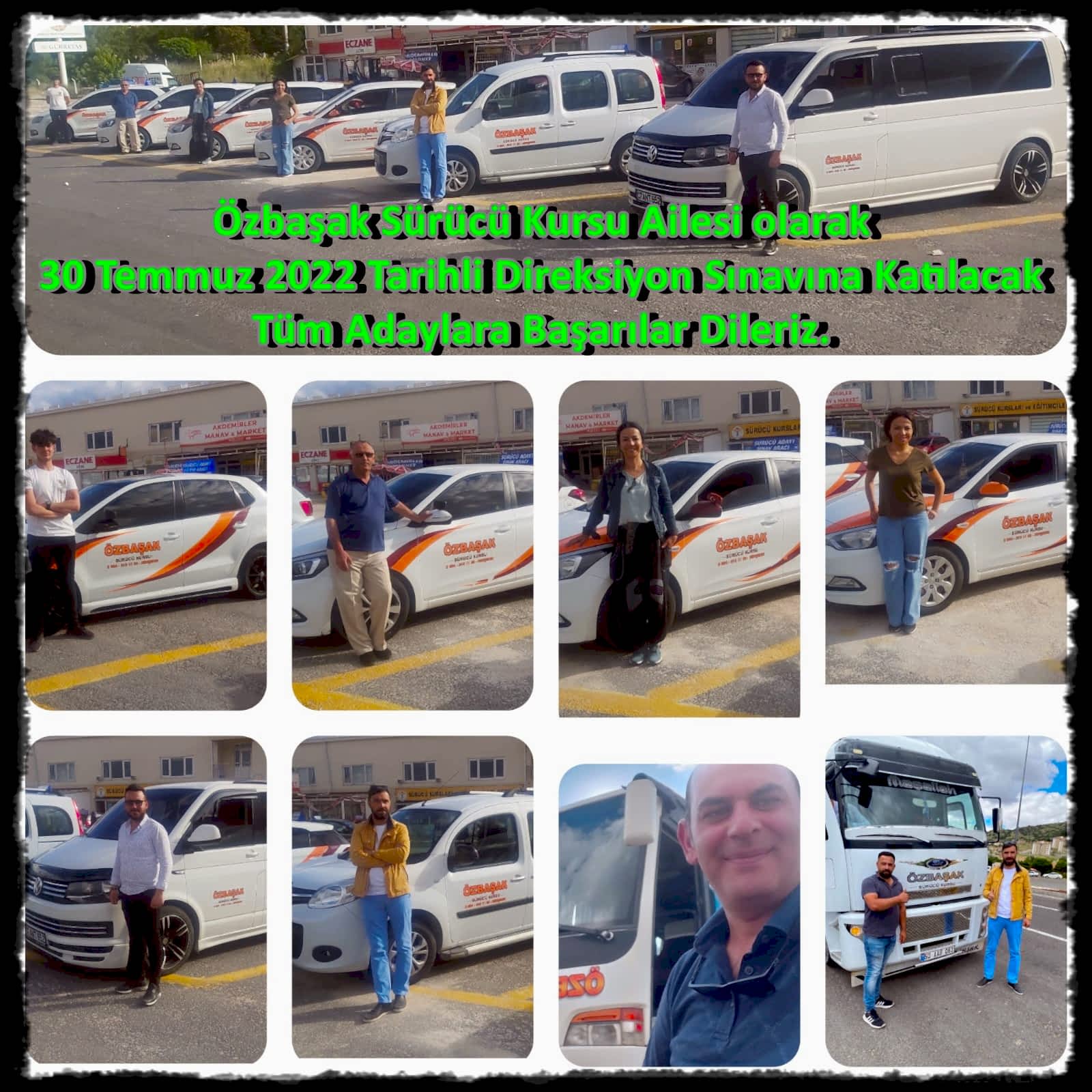 30 Temmuz 2022 Tarihli Direksiyon Sınavından Kareler